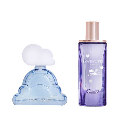 MINI CLOUD & LOVENOTES PLUSH VANILLA PERFUME SET